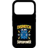 Calm Behind Chaos Dispatch Strong Apprec Custodia per iPhone 17 Pro Polizia Dispatcher 911 Operatore Primo soccorritore