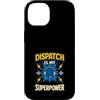 Calm Behind Chaos Dispatch Strong Apprec Custodia per iPhone 14 Polizia Dispatcher 911 Operatore Primo soccorritore