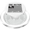 One Nation Under Surveillance Una nazione sotto sorveglianza Privacy 1984 Patriot Act NSA PopSockets PopGrip per MagSafe