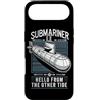 Pigboat Combat Open Sea Veteran Ocean De Custodia per iPhone Air Citazione Submariner Ciao Dall'altra marea U-Boat Submarine