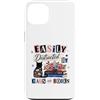 Feline & Fiction Finds Custodia per iPhone 13 Facilmente distratto da gatti e libri Reader Feline