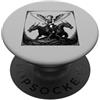Demonique Tees and Ars Goetia Demon Gift Ascensione del drago gemello di Valac PopSockets PopGrip Adesivo