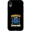 Calm Behind Chaos Dispatch Strong Apprec Custodia per iPhone XR Polizia Dispatcher 911 Operatore Primo soccorritore