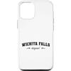 Wichita Falls Texas Original Vintage Ret Custodia per iPhone 12/12 Pro Nome originale Wichita Falls Texas Retro città natale Wichita
