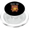 Bear Croissant Pastry Bakery French Stud Carino Orso Croissant Pasticceria Cartoon Bakery French Animal Art PopSockets PopGrip per MagSafe