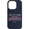 Granddaughter Girl Dad Humor Tees Custodia per iPhone 14 Pro Ho usato per essere in carica poi ho avuto una nipote Tee 3