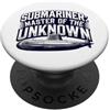 Marine Research Deep-Sea Science Underwa Esplorazione sottomarina Avventura in acque profonde Scoperta PopSockets PopGrip Adesivo