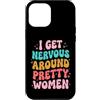 Timido Introverso Ansioso Impacciato Sin Custodia per iPhone 12 Pro Max I Get Nervous Around Pretty Women