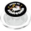 Sarcoma Cancer Awareness Quotes by Jomad Divertente Suck It Sarcoma Carino Unicorn Fighter Survivor Citazione PopSockets PopGrip per MagSafe