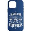 Patriotic USA America Anniversary Pride Custodia per iPhone 16 Pro Max Fatto per fuochi d'artificio festa patriottica celebrazione