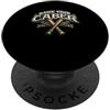 Lancio del registro dei giochi delle Hig Raise your Caber Guerriero scozzese che lancia il registro PopSockets PopGrip Adesivo
