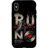 Beats Per Mile Club Custodia per iPhone X/XS Running Rave Music Runner Beat Heart EDM