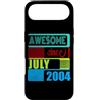 Awesome since 2004 Geburtstagsspruch Jul Custodia per iPhone Air 22 Anni Vintage 2004 nato Luglio Fantastico da