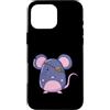 mouse elephant small cute hunting animal Custodia per iPhone 16 Pro Max Topo pirata