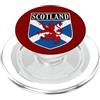 The Kilted Nation Collection Spilla vintage con bandiera del leone reale scozzese PopSockets PopGrip per MagSafe