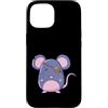 mouse elephant small cute hunting animal Custodia per iPhone 15 Topo pirata