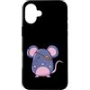 mouse elephant small cute hunting animal Custodia per iPhone 16 Plus Topo pirata