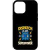 Calm Behind Chaos Dispatch Strong Apprec Custodia per iPhone 12 Pro Max Polizia Dispatcher 911 Operatore Primo soccorritore