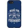 Patriotic USA America Anniversary Pride Custodia per iPhone SE (2020) / 7/8 Fatto per fuochi d'artificio festa patriottica celebrazione