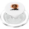 Cosmic Tiger Moon Total Solar Eclipse Fa Tiger Total Solar Eclipse Alpha Lunar Mountain Uomo Donna PopSockets PopGrip per MagSafe