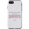 Granddaughter Girl Dad Humor Tees Custodia per iPhone SE (2020) / 7/8 Ho usato per essere in carica poi ho avuto una nipote Tee 2