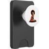 Dark Forest Total Solar Eclipse Fox Grap Volpe Ululando alla Luna Eclissi Solare Alpha Lunar Mountain PopSockets PopWallet per MagSafe