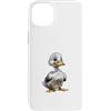 Timowo Studio Custodia per iPhone 14 Plus Ritratto Astratto di Anatra