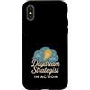 Funny Neurodivergent Artist Daydream Str Custodia per iPhone X/XS Daydreamer ADHD Humor Creative Overthinker Regalo Look