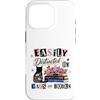 Feline & Fiction Finds Custodia per iPhone 16 Pro Facilmente distratto da gatti e libri Reader Feline