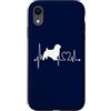 Norfolk Terrier Breed Heartbeat Supply C Custodia per iPhone XR Norfolk Terrier Dog My Heartbeat ECG Proprietari di animali domestici