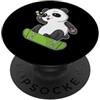 panda China animal zoo bear Himalayan ba Panda Bear Skateboard PopSockets PopGrip Adesivo