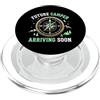 Family Campsite Adventure Co Futuro camper in arrivo presto genitori in attesa RVer PopSockets PopGrip per MagSafe