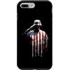 Paint Dripping Patriotic 4th of July US Custodia per iPhone 7 Plus/8 Plus Veterano militare veterinario bandiera americana USA Drip Graffiti