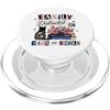 Feline & Fiction Finds Facilmente distratto da gatti e libri Reader Feline PopSockets PopGrip per MagSafe