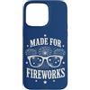 Patriotic USA America Anniversary Pride Custodia per iPhone 15 Pro Max Fatto per fuochi d'artificio festa patriottica celebrazione