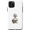 Timowo Studio Custodia per iPhone 11 Pro Ritratto Astratto di Anatra