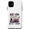 Feline & Fiction Finds Custodia per iPhone 11 Facilmente distratto da gatti e libri Reader Feline