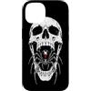 generic Custodia per iPhone 14 Black Widow Spider Skull Gothic