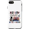 Feline & Fiction Finds Custodia per iPhone SE (2020) / 7/8 Facilmente distratto da gatti e libri Reader Feline
