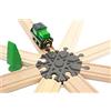 Locorico - Intersezione per treno in legno (8 vie)