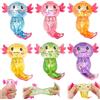 Xionghonglong Squeeze Giocattoli 6 Pezzi,Giocattoli Antistress,Pinch Toy | Giocattolida Spremere,Antistress Squeeze Toys,Decompressione (6 axolotl)