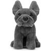 Zappi Co Pierre il Bouledogue Francese di peluche (22 cm) - Piccolo Frenchie - Morbido e coccoloso, riciclato - Compagno compatto e leale