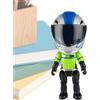 Qooplu Figurine d'Azione Cool e Mitiche | Modello Giocattolo Casco Trasformabile,Figure D'Azione Da Collezione Motociclista | per Bambini e Bambine Ragazzi Amici Adulti Libero Scrivania Libreria