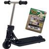 TAILWHIP Pro Finger Scooter con cuscinetti a sfera: nessun gioco, silenzioso, decalcomania per individualizzazione, robusto monopattino in metallo per bambini e adulti, nero