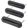 Lampa N50005 Kit Staffe per Portabici, Grandi, nero