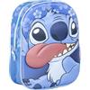 CERDÁ LIFE'S LITTLE MOMENTS Zaino 3D per Bambini Stitch, Unisex Kids, Blu, Regular