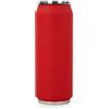YOKO DESIGN - Lattina isotermica in Acciaio Inossidabile, da 7 cm, capienza di 500 ml, RIF. 1304, Acciaio Inox, Rosso, 19 x 7 x 7 cm
