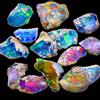 Opal Empire Opal Nero Naturale 20 Carati Lotto Grezzo Loose Pietre Opale