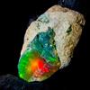 OPAL EMPIRE Opal rough , Etiope Fuoco gemstone, 21x13 MM Naturale black Crudo 9.5 KT