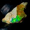 OPAL EMPIRE Naturale Black Opal rough , Crudo, Etiope Fuoco gemstone 9.5 KT 25x13 MM